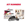 Kit runners 12 Geles energéticos + 12 Hidratantes con electrólitos + Visera
